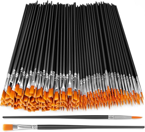 100 pinsel set flachpinsel - pinsel,