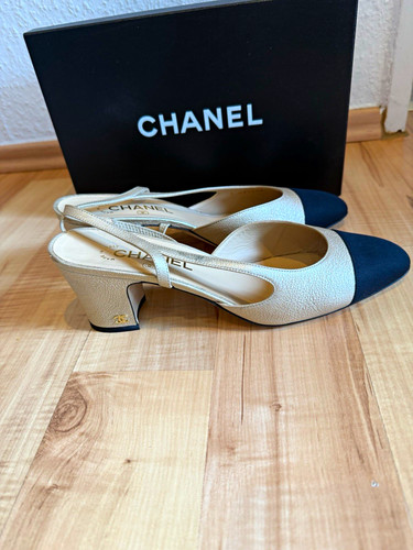 Chanel slingback pumps damen - chanel,