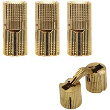 4 Stück Einbohrscharnier