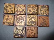 10 DDR Famos  Kinder Stempel