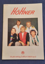 Höhner - für Gesang und Klavier - Songbook Noten