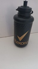 schwarze Rexona Trinkflasche, ca. 0,5l, ungenutzt neu