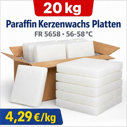 Paraffin kerzenwachs - kg,