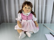 Künstlerpuppe Regina Swialkowski Vinyl Puppe 65 cm. Top Zustand 