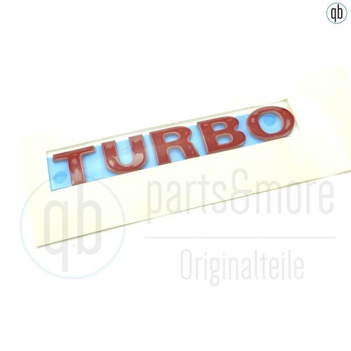 Original schriftzug turbo - original, vw