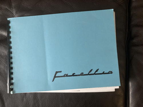 Facel vega facellia - facellia, teileliste