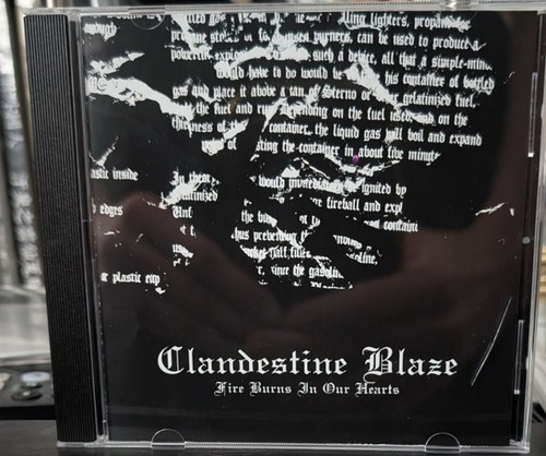 Clandestine blaze fire burns - fire,