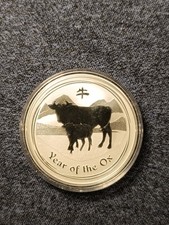 Silbermünze 2009 Lunar 2 -