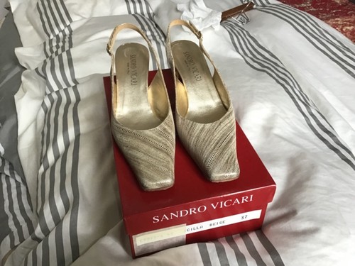 Sandro vicari pumps offen - offen, gold