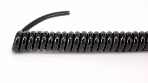 Spiralkabel 2x1 5mm pur - 2x1,5mm²,