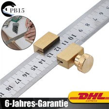 Messing stahl lineal