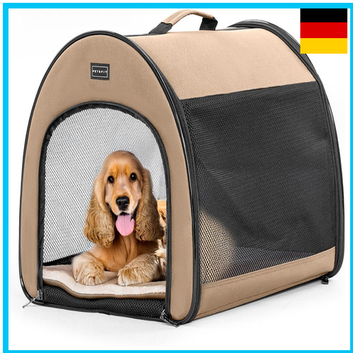 Faltbare hundebox atmungsaktiv - faltbare,