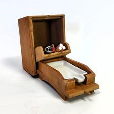 Vintage Holz Zigarettenspender