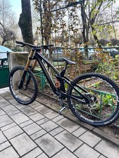 Downhill carbon bike Cube