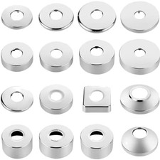 Rosette Duscharmatur Edelstahl