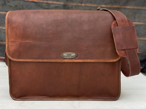 Vintage-Laptop-Kuriertasche