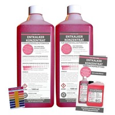 2 L Entkalker + Tabs + Fett - Kit für Saeco Jura DeLonghi Bosch Krups Siemens 