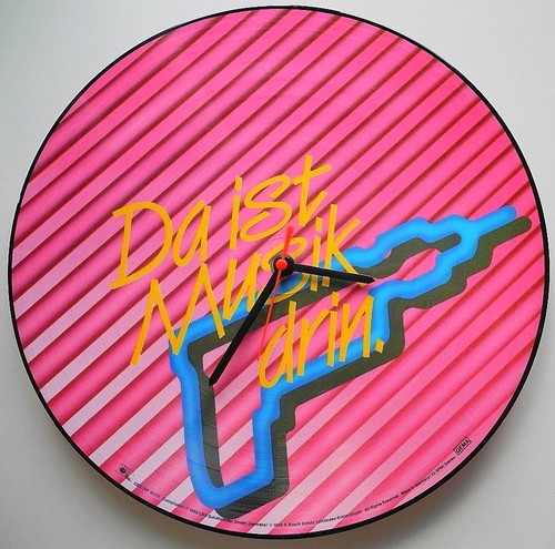Schallplatte wanduhr vinyl uhr - vinyl,