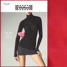Wolford Buenos Aires Pullover • S • poppy red ... Wolford Nahtlos Stricktechnik