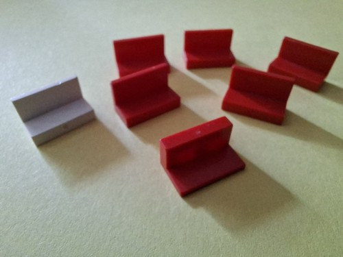 Lego wandelement 1x2x1 in - 1x2x1,,
