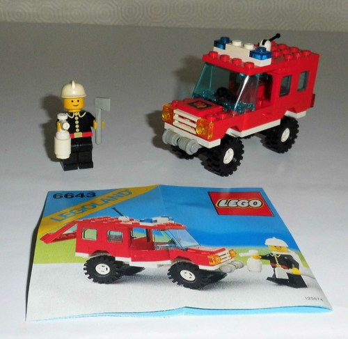 Lego 6643 feuerwehr fahrzeug - feuerwehr,