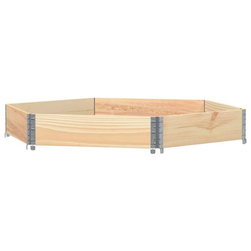 Paletten aufsatzrahmen hexagon - paletten-aufsatzrahmen,