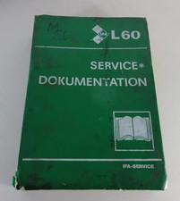 Werkstatthandbuch / Reparaturhandbuch LKW IFA L 60 Stand 1988