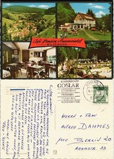 Wildemann (Innerstetal) Café-Pension Sonnenwinkel 4 Ansichten Mehrbild-AK 1968