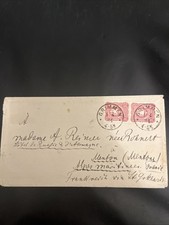 DR Auslands Brief MeF Pfennig