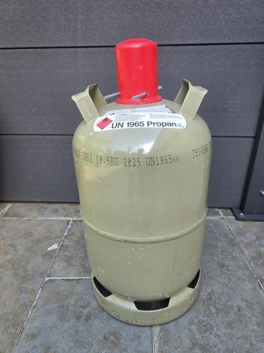 Gasflasche 11kg leer graue