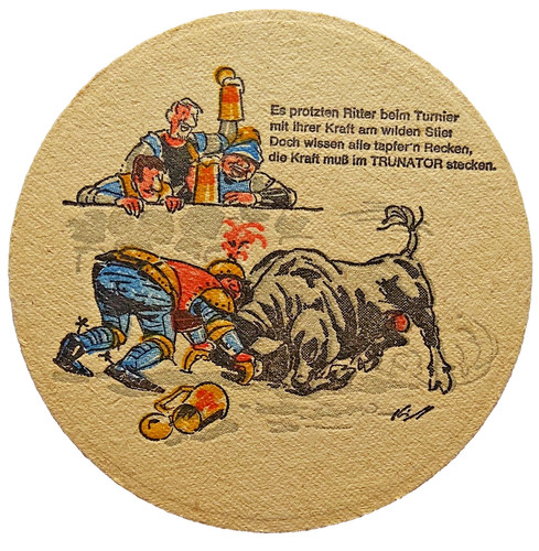 Alter bierdeckel brauerei - bierdeckel,