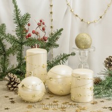 Stumpen kugel kerzen - stumpen,