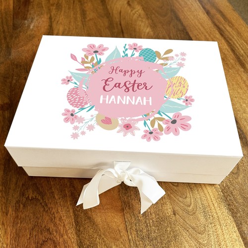Frohe ostern rosa blumenei - rosa,