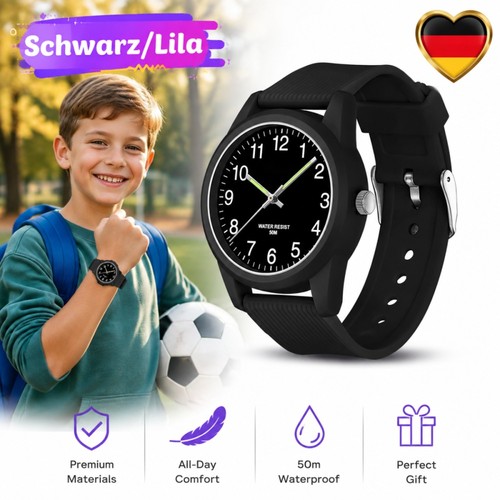 Kinderuhr wasserdicht quarzuhr - wasserdicht,