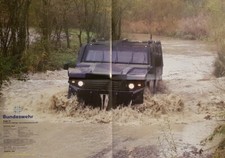 Militärisches Einsatzfahrzeug GFF Eagle IV | Poster | Bundeswehr | 59x42cm