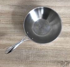 Tupperware Wok Pfanne Bratpfanne Edelstahl 2,3 Liter 24 cm Chef Series