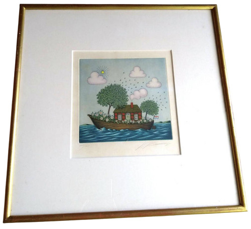 Volker kuhn lithographie druck - lithographie,