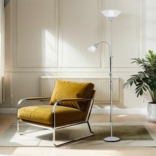 Stehlampe Titanfarbig Ø28 cm