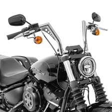 Lenker Ape Hanger Fat B2 1-1/4" Höhe 10" kompatibel mit Harley chr gebraucht