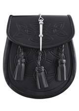 Sporran, Kilt-Tasche, schwarz
