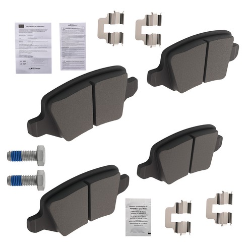 Bremsbeläge hinten schwimmend - hinten,