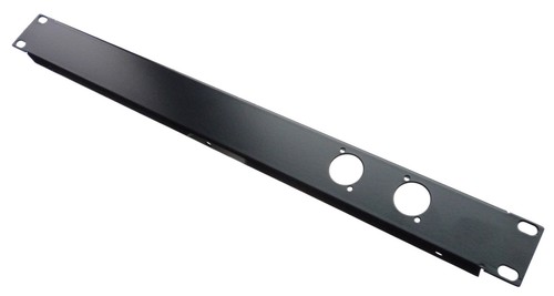 1he rack panel xlr - 2, xlr-löcher