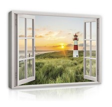 Leinwand Bilder Fenster Blick