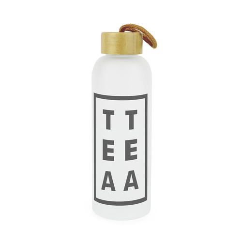 Milchglas eistee flasche - eistee,