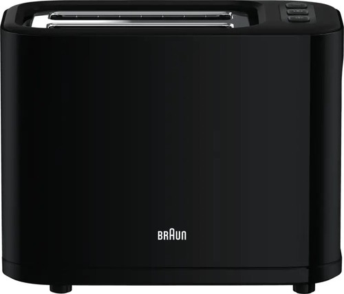 Braun toaster schwarz - schwarz, ht