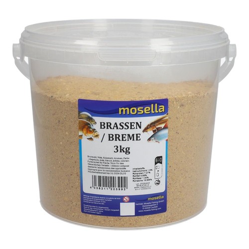 Mosella brassen 3kg eimer - mosella,