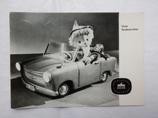 DDR Ansichtskarte 1965 Sandmann - Unser Sandmännchen - Trabbi