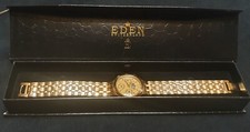 EDEN Automatic Armbanduhr Gold Switzerland TOP Zustand / Neu