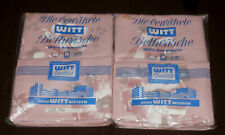 schöne Baumwoll-Bettwäsche - WITT-Weiden - 4tlg. - OVP -traumhaftes Blumenmuster