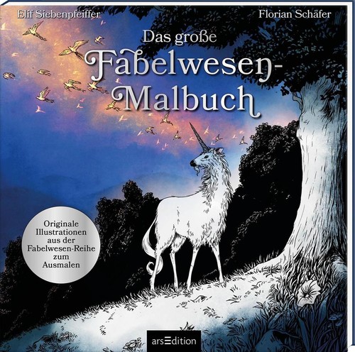 Das große fabelwesen malbuch - das,